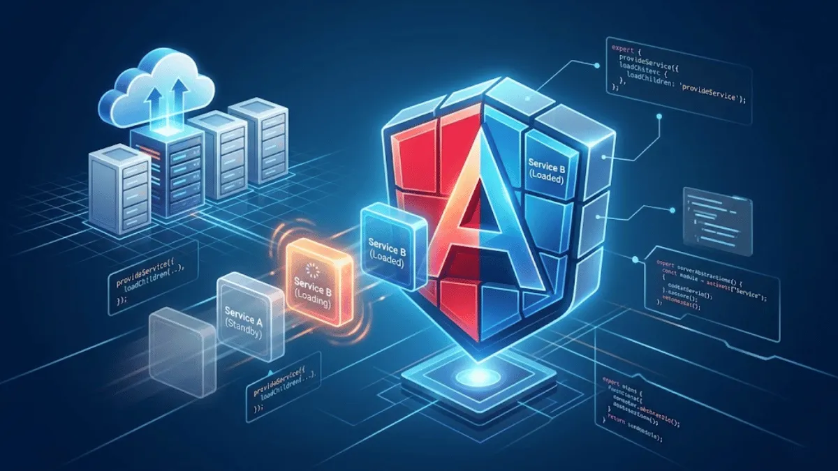 Lazy Loading Services in Angular 22