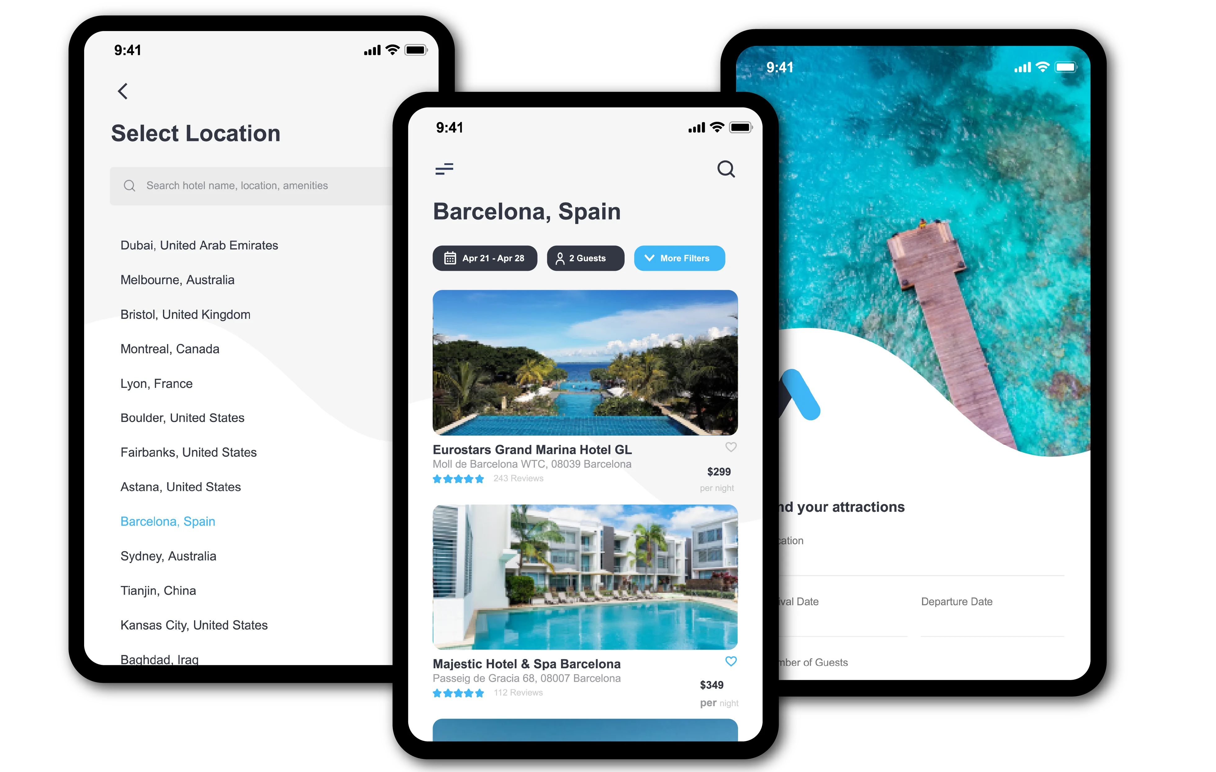 A Brand-new Social Media, Culture, and Travel App — product screenshot 2