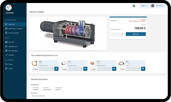 A Scalable Web Application with a Customizable UI — product screenshot 2