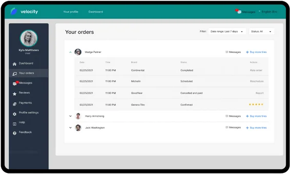 Efficient Inventory Planning Software for Tire Stocks — product screenshot 3