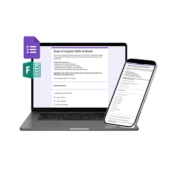 State of Angular skills and needs assessment