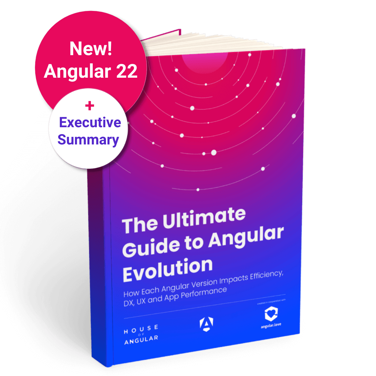 ebook "The Ultimate Guide to Angular Evolution" 2026 edition with Angular 22
