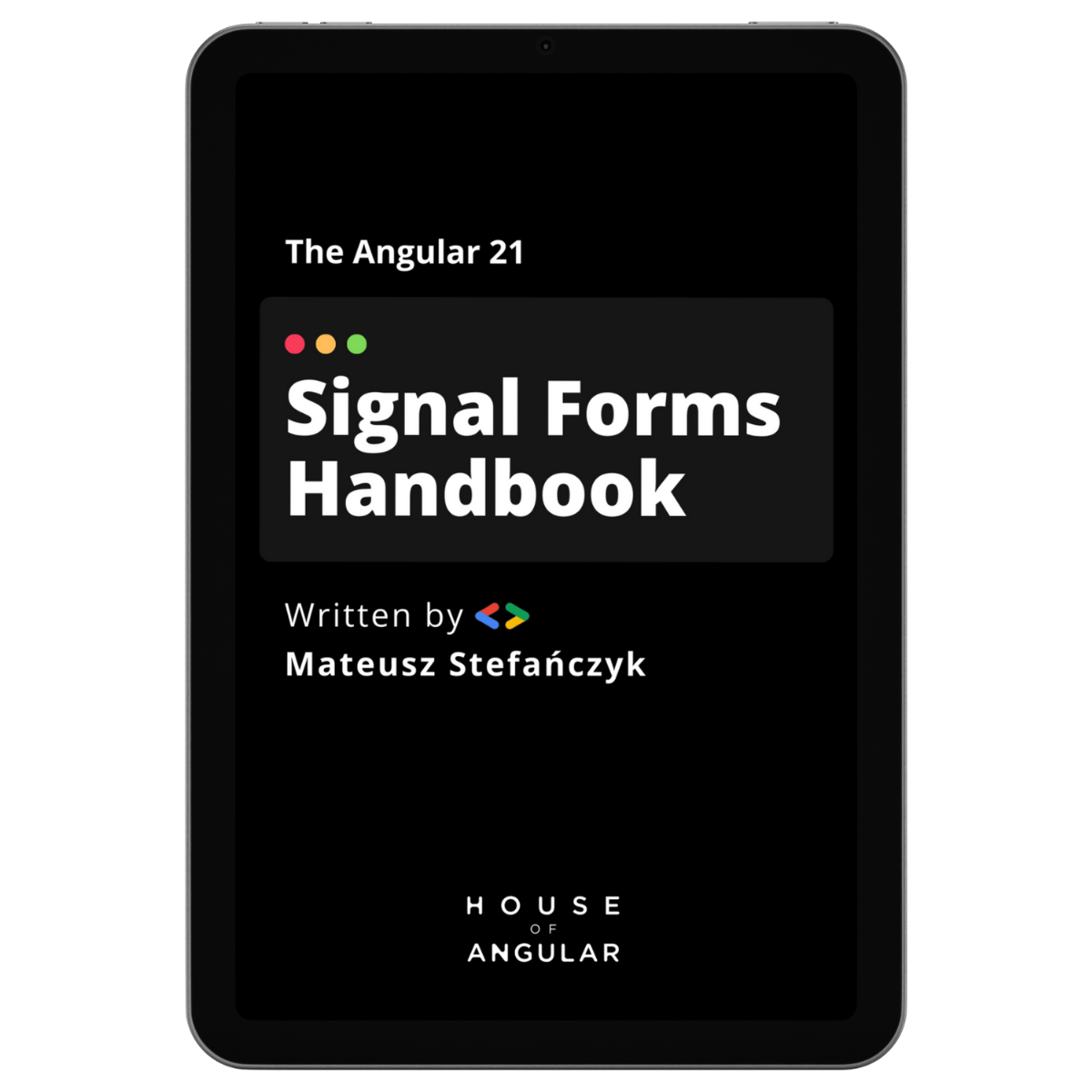Angular 21 Signal Forms Handbook cover