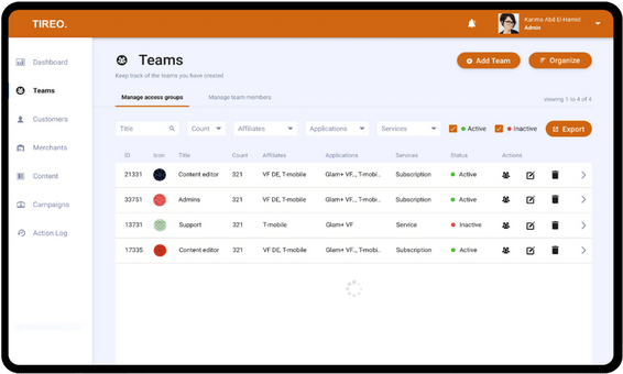 A Modern Fleet Agreement Management System — product screenshot 2