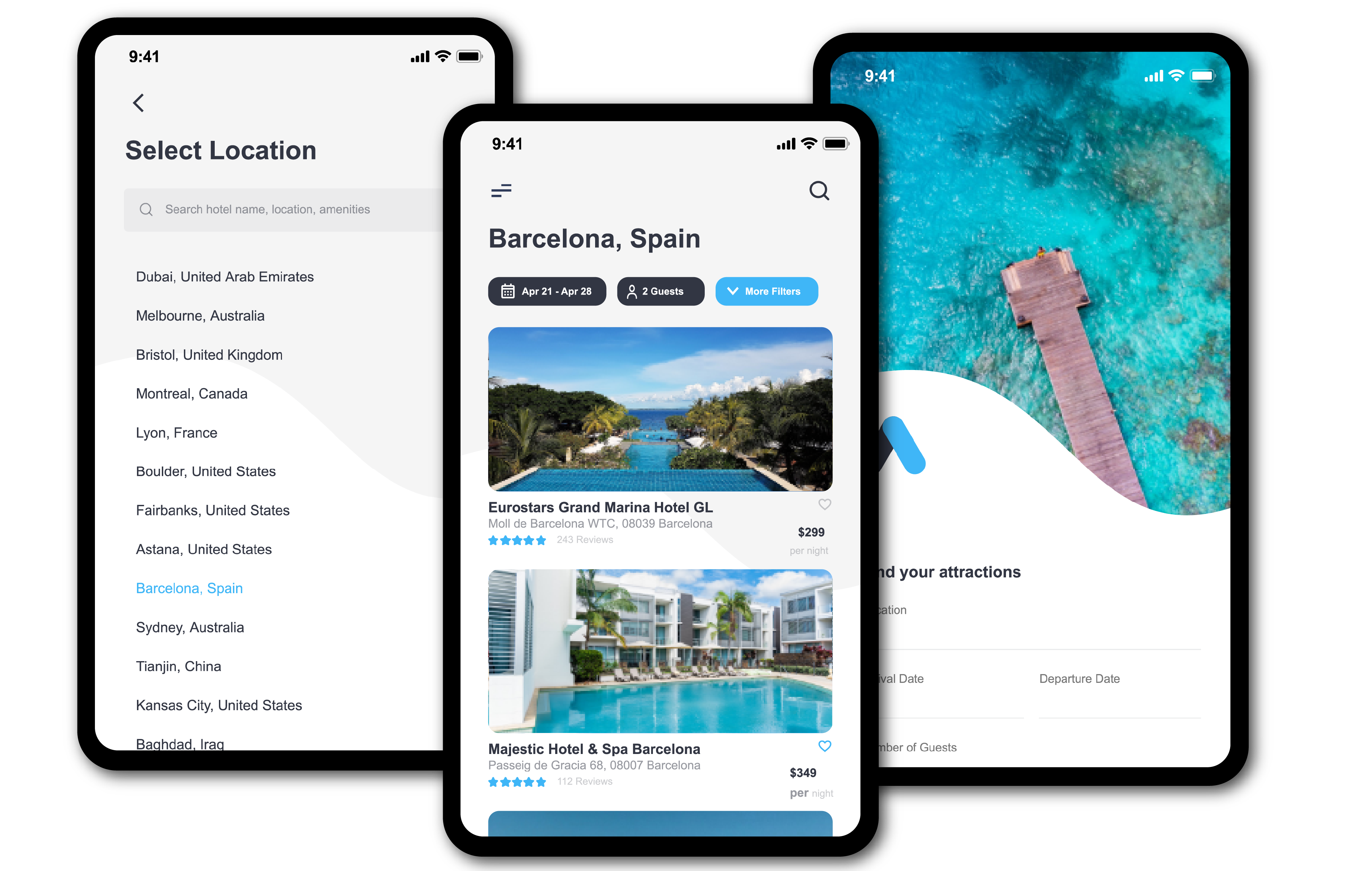 A Brand-new Social Media, Culture, and Travel App — product screenshot 2